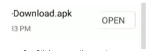 WinRAR for Android Installing Step 2